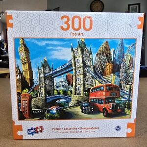 300 Piece Pop Art Puzzle - Multicolor